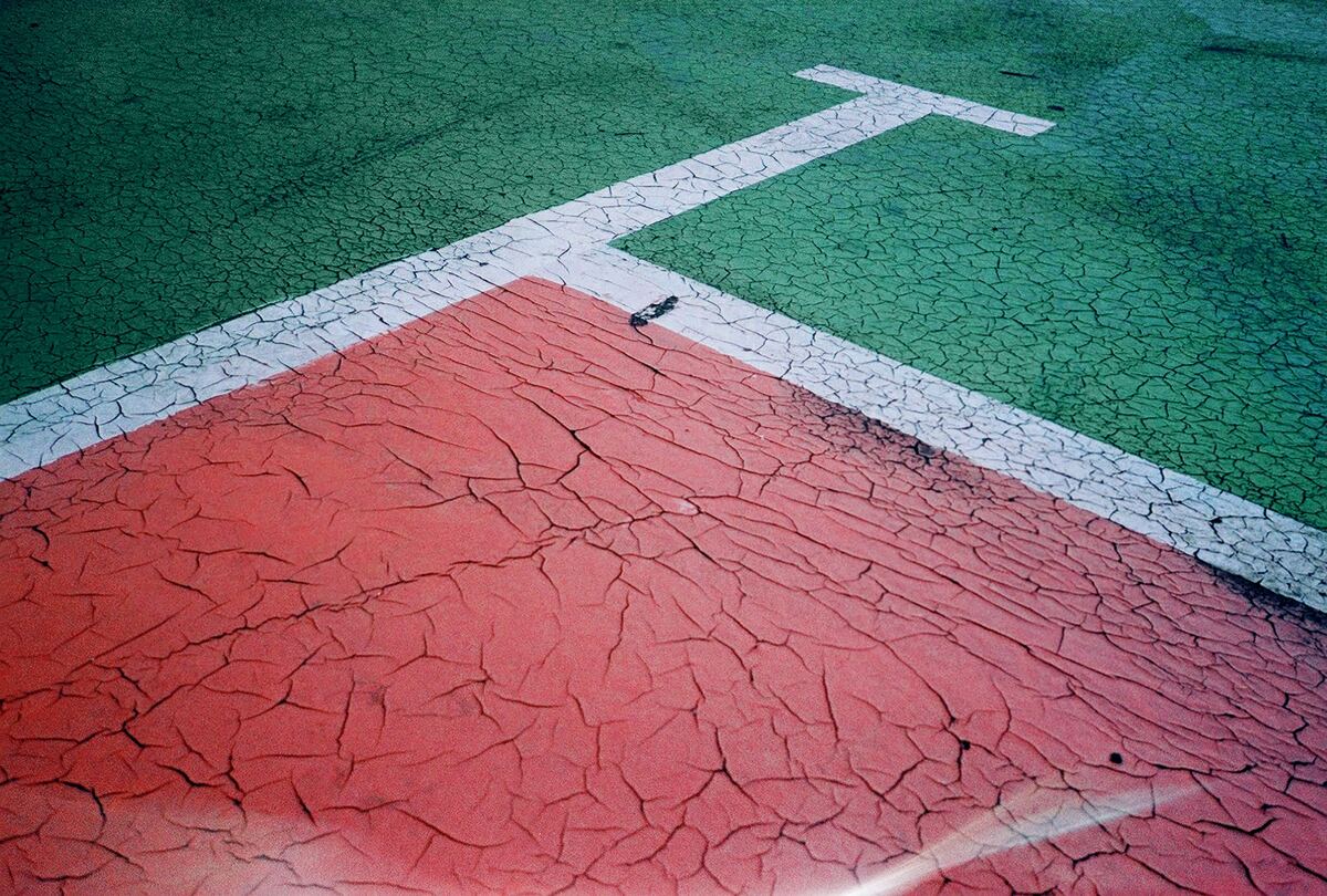 Tennis Court cracking